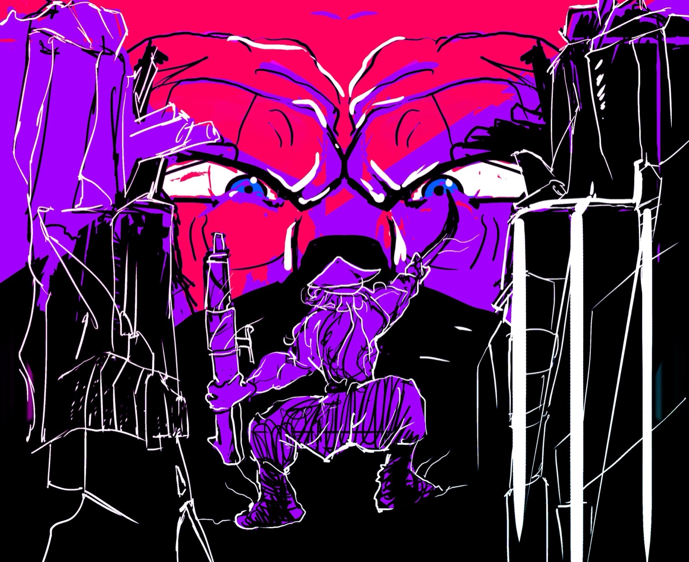 HermitMonster artwork — Vista